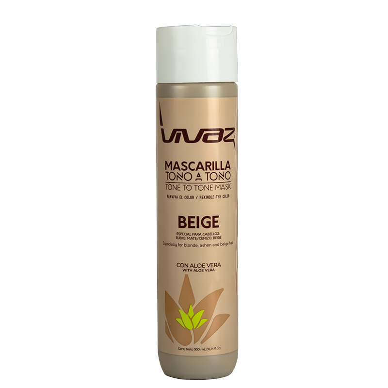Mascarilla Tono a Tono Beige